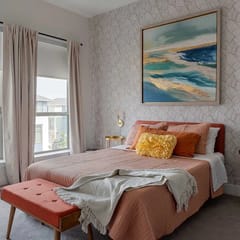 Sapphire Sunset | Modern Retreat near Lake, Pool & Gym